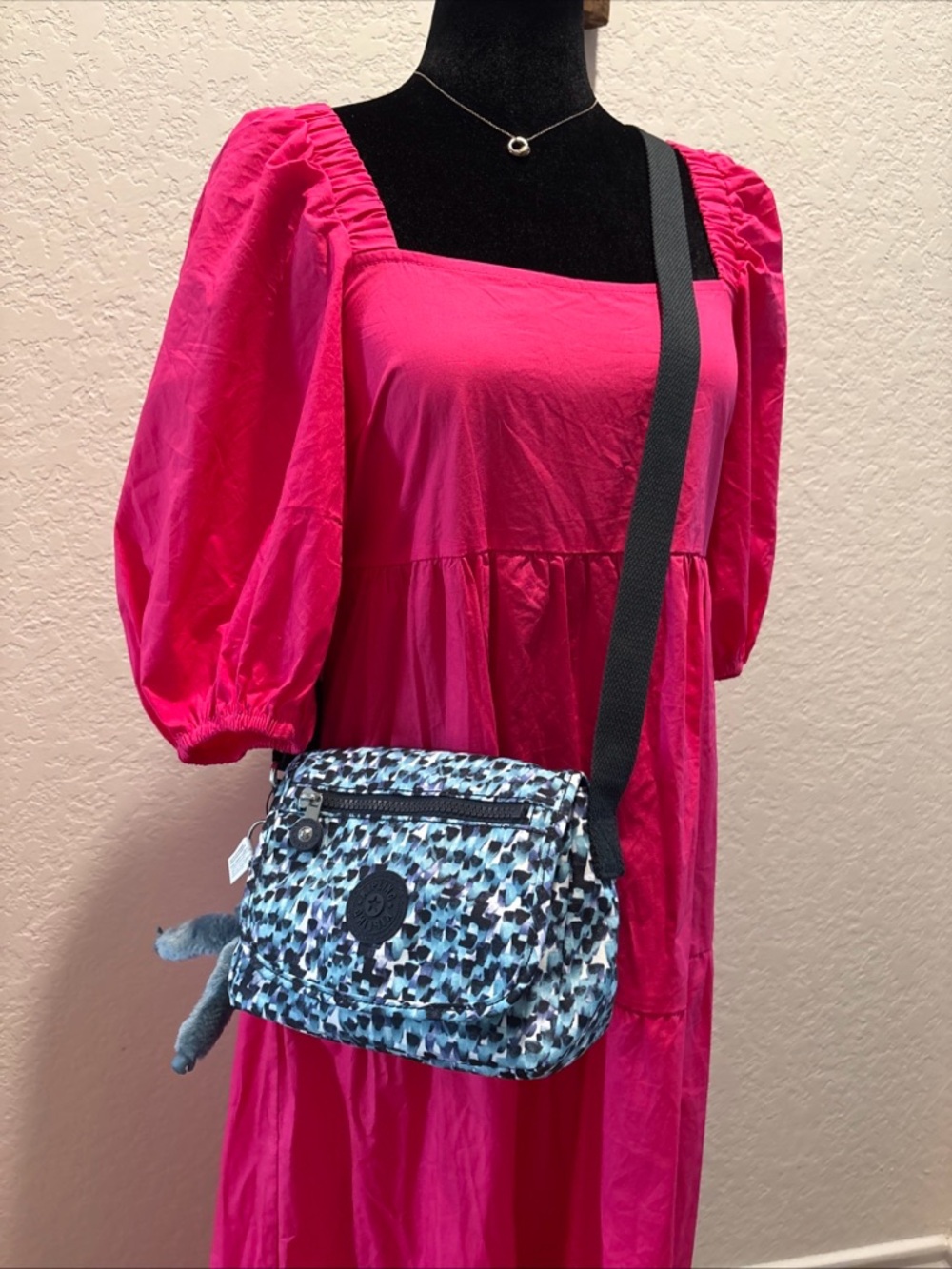 NWT KIPLING Sabían Printed Mini Crossbody Bag